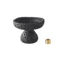 Pedestal Crater Incense Bowl