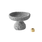 Pedestal Crater Incense Bowl